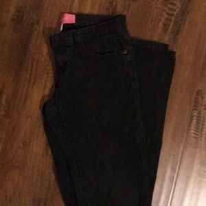 BCBG Girls black stretch denim skinny jeans